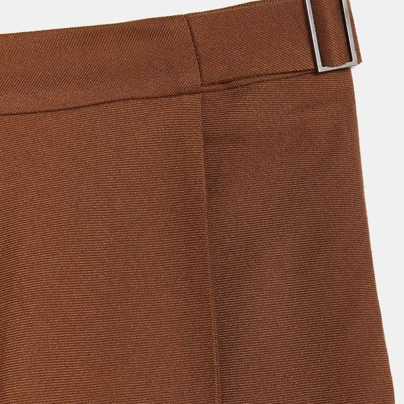 NWT | High-Waisted Twill Midi Skirt - 32.5" - Picture 5 of 6